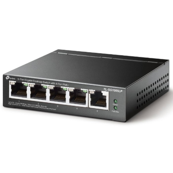 TP-Link TL-SG1005LP Switch Gigabit de 5 puertos con 4 puertos PoE+